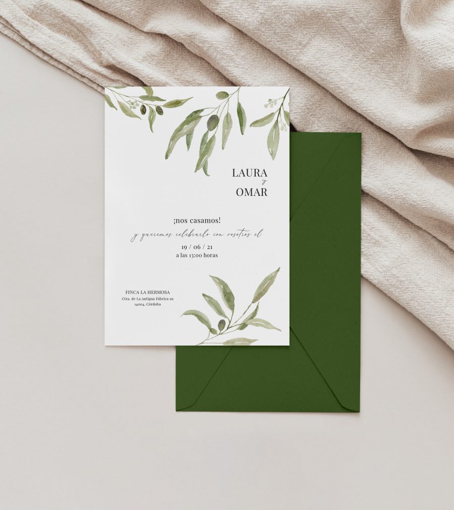 Invitación de boda Mediterráneo - Imagen 4