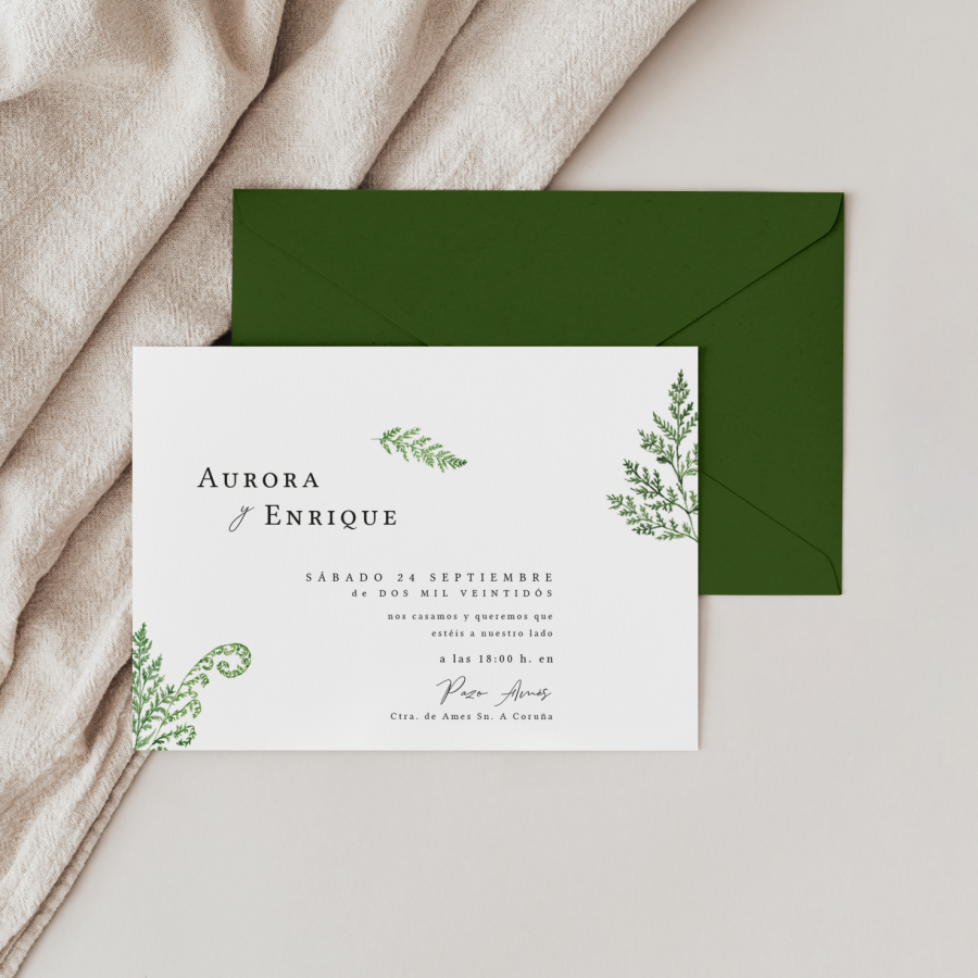Invitación de boda Fento - Imagen 5