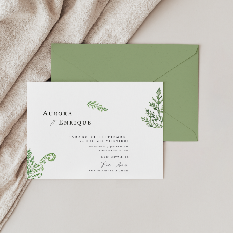 Invitación de boda Fento - Imagen 6