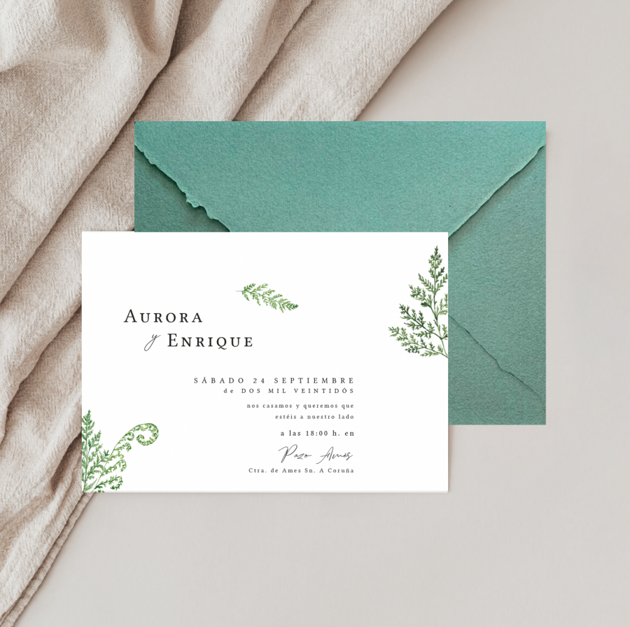 Invitación de boda Fento - Imagen 9