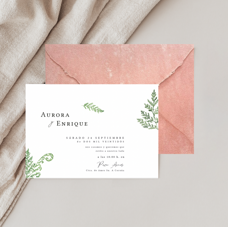 Invitación de boda Fento - Imagen 8