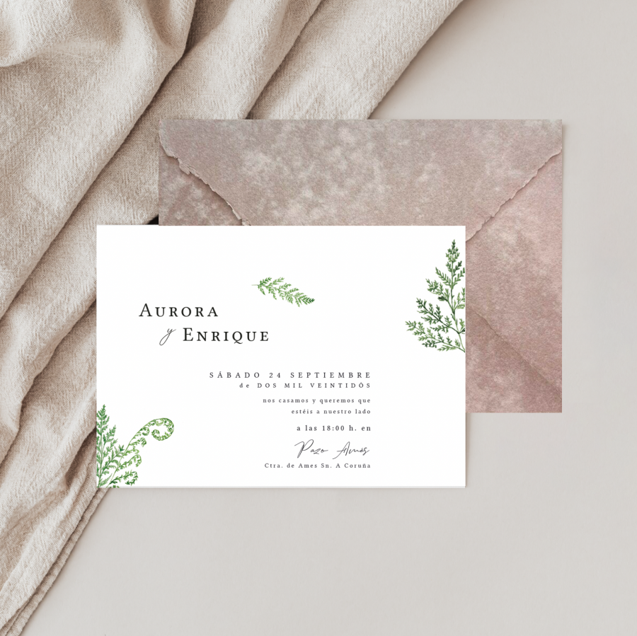 Invitación de boda Fento - Imagen 11