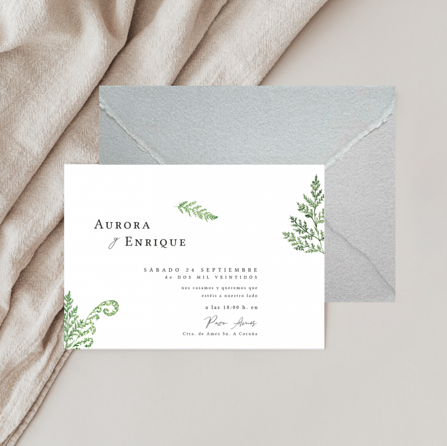 Invitación de boda Fento - Imagen 10