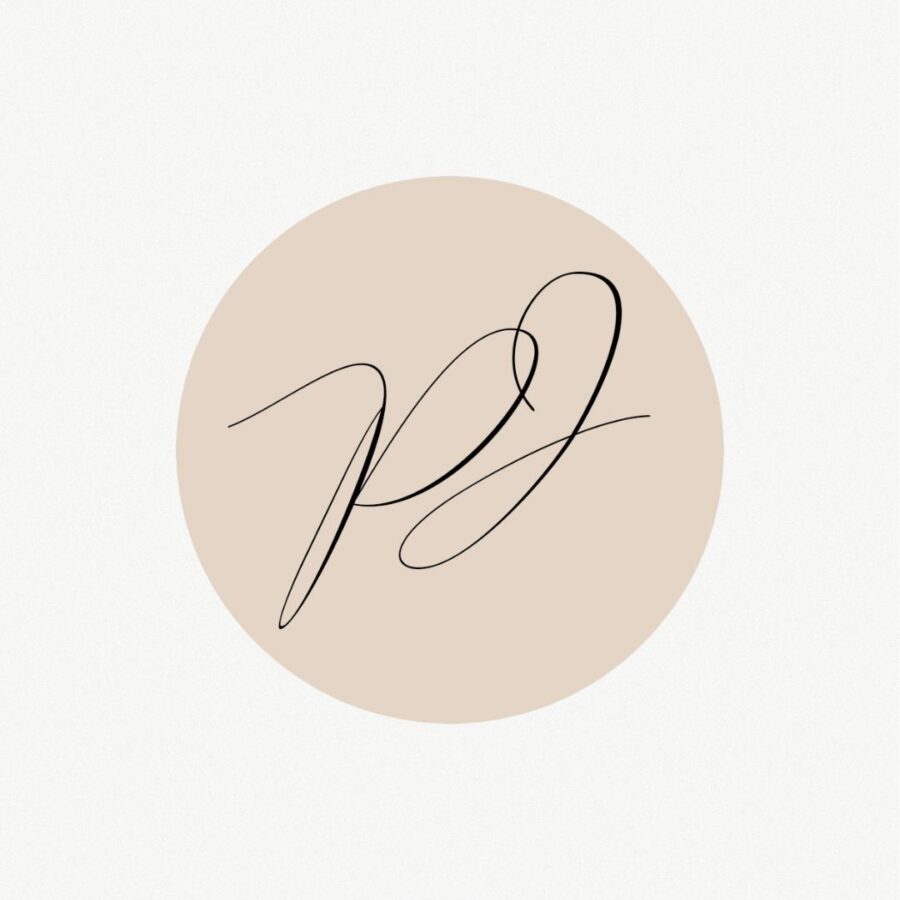 Sello de lacre personalizado iniciales caligrafía